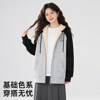 雪中飞 女士加绒加厚卫衣