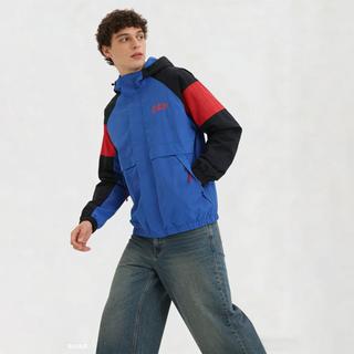 Gap 盖璞 722859 印花logo撞色连帽外套