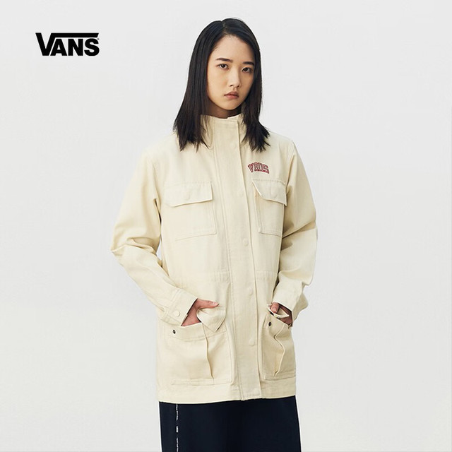 VANS 万斯（VANS）外套女秋季运动跑步户外外套保暖运动服