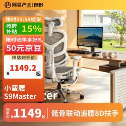 网易严选 小蛮腰S9Master 腰骶联动 8D扶手 电脑椅