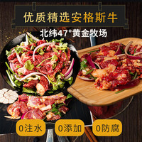 齐炙福牛 齐齐哈尔烤肉3斤 烤肉套餐 （传统*4+胸口*1+燕翅*1）源头直发