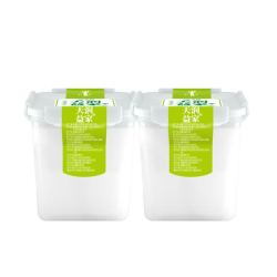 天润 益家 全脂风味发酵乳 1kg*2桶