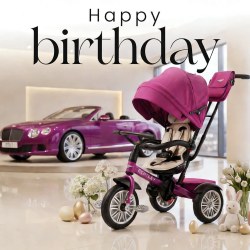 宾利 欧陆GT儿童手推车三轮双向遛娃神器多功能Bentley