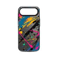 C 裸机手感！日本SIONOSI蓝黑油画手机壳适用苹果17promax新款iPhone16plus彩银14磨砂15硬