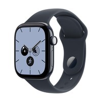 Apple Watch Series 12 eSIM版 42mm夜蓝色陶瓷壳海军蓝表带智能手表