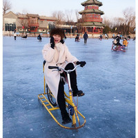 我是摩羯 贵妇帽 美洲进口貉子毛温暖御寒百搭贵气女头围头带