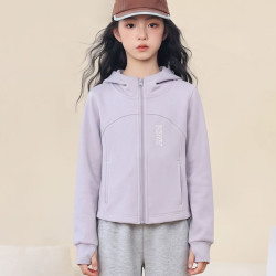 小马宝莉 女童春秋套装连帽拉链开衫外套微喇裤两件套