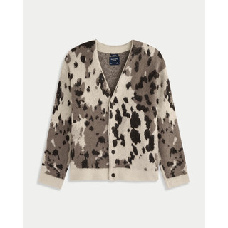 Abercrombie & Fitch 120-5179 豹纹V领 图片色 M 男士针织衫