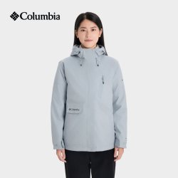 哥伦比亚 24女银点三合一鸭绒650蓬内胆羽绒防水冲锋衣XR4256 271 M(160/84A)
