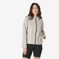 迪卡侬 MH100冲锋衣女新款户外徒步登山服防风防雨夹克薄外套ODT2