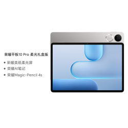 荣耀 平板10 Pro 荣耀类纸柔光屏 12GB+256GB 苍山灰 平板电脑