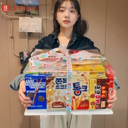 巨型零 高端巨型进口零食大礼包520情人节生日礼物实用惊喜高级创意食品