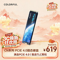 七彩虹 512G SSD固态硬盘 M.2接口(NVMe协议) CN700