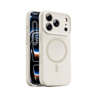 品胜 iPhone18pro手机壳 亲肤硅胶 古董白