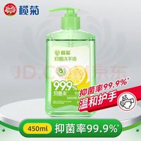 榄菊 抑菌洗手液 沁爽鲜柠 450mL