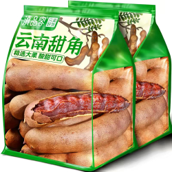 滇品客 云南罗望子甜角500g新货带壳新鲜酸角大果孕妇儿童休闲零食