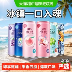 锐澳 果酒预调酒微醺强爽zero组合330ml*6罐