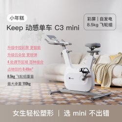 Keep 动感单车mini/家用健身器材减肥静音室内运动小型健身自行车