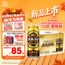 燕京啤酒 A10全麦拉格 500ml