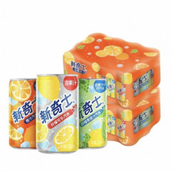 屈臣氏 新奇士迷你罐汽水200ml*12罐