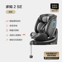 亲子出游：两只兔子 安全座椅求知2SE新国标儿童提篮婴儿0-8岁宝宝语音通风