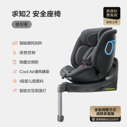 两只兔子 求知2Pro光晖版智能通风儿童座椅新生儿婴儿宝宝车载