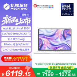 机械革命 酷睿Ultra 7 256V 16G 1T 2.5K OLED 100%DCI-P3)  办公笔记本电脑轻薄游戏本