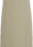 ZARA 后拉链开叉抹胸连衣裙