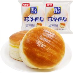 桃李 酵母面包 巧克力味&香蕉味 600g(8袋）