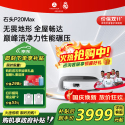 石头 P20 Max 扫拖一体自集尘 水箱版 A2950RR