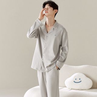 都市丽人 纯棉长袖 家居服套装
