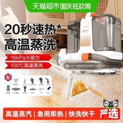 亿力 高温高压蒸汽清洁机家用布艺清洗机沙发地毯多功能抽吸一体机