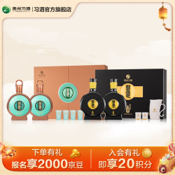 习酒 君品习酒礼盒装*1套+窖藏1988礼盒装*1套组合装 53%vol 500mL 4瓶 礼盒组合装