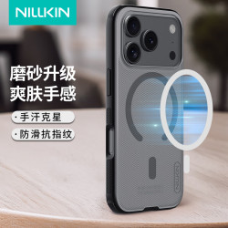 耐尔金 防摔 iPhone17promax手机壳  透黑色 PC+TPU