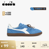 diadora 男女秋冬低帮运动休闲鞋 地衣蓝/亮白N9213 偏小,建议大半码 37