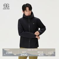 户外徒步：KOLON SPORT GTX 2L防水透湿防风 男士冲锋衣