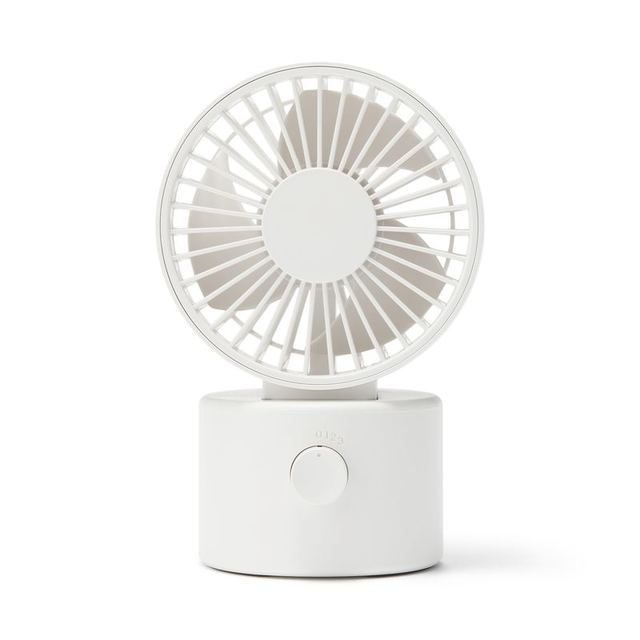 無印良品 MUJI 日本直邮带摇头功能的无绳桌面风扇无印良品