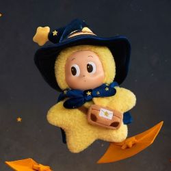 泡泡玛特 POPMART泡泡玛特星星人经典系列挂件信使星搪胶毛绒吊卡