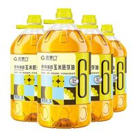 mastergold 食用油 玉米胚芽油 5L*4 桶 非转基因一级压榨 富含植物甾醇