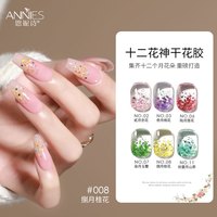 恩妮诗 02指甲油胶03十二花神干花胶甲油胶猫眼胶美甲用品