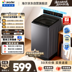 海尔 Leader 统帅 悦己系列 XQBL82-M20D1 波轮洗衣机 8.2kg