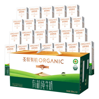 今日必买:圣牧 有机纯牛奶 品醇200ml*24盒