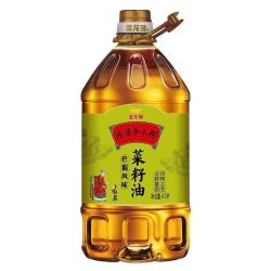 金龙鱼 益海金龙鱼4.5L外婆乡小榨菜籽油巴蜀风味物理压榨食用油正宗