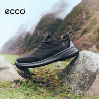ecco 奥途824364 耐磨防滑 黑色 44码 男士休闲鞋