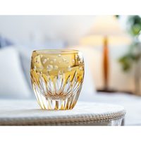 KAGAMI 江户切子 传统工艺师锅谷聪 玻璃杯