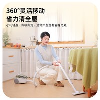 清洁收纳:松下 吸尘器家用大吸力手持卧式强吸猫毛除螨地毯美缝新款一键收线
