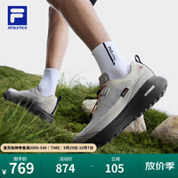 户外徒步：斐乐 黄景瑜同款FILA斐乐柔云3户外鞋男鞋2025运动鞋越野跑鞋