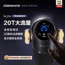 老板 前置过滤器全自动家用20T反冲洗GL31净水器