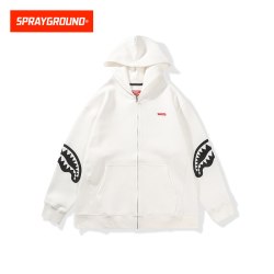 SPRAYGROUND 鲨鱼嘴2026春秋开衫卫衣外套男女美式情侣宽松外套潮