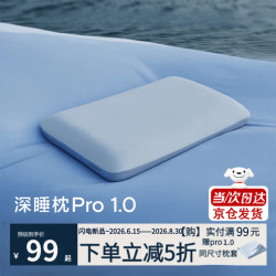 亚朵 深睡枕Pro1.0深度睡眠酒店枕头枕芯颈椎护颈慢回弹记忆棉单人